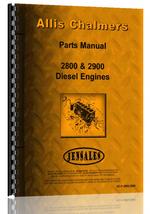 Parts Manual for Allis Chalmers 2800 Engine