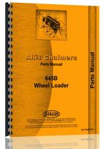 Parts Manual for Allis Chalmers 645 Wheel Loader