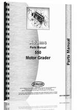 Parts Manual for Wabco 550 Grader