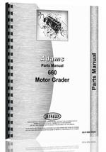 Parts Manual for Wabco 660 Grader