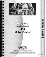 Service Manual for Adams 414 Grader