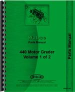 Parts Manual for Adams 440 Grader