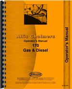 Operators Manual for Allis Chalmers 170 Tractor