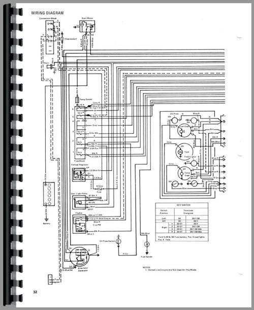 Operators Manual for Allis Chalmers 5040 Tractor Sample Page From Manual