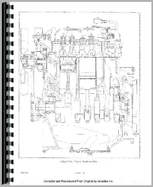 Service Manual for Allis Chalmers 5040 Tractor Sample Page From Manual