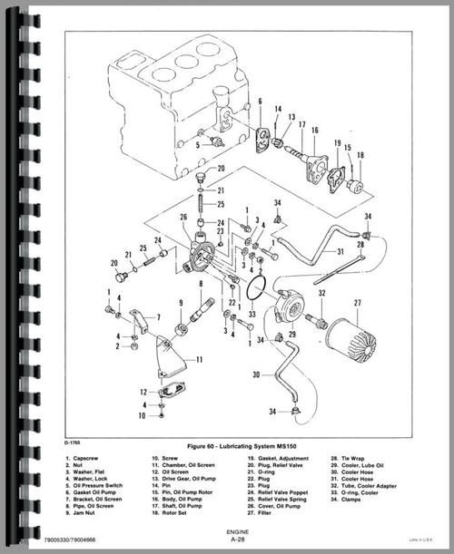 Service Manual for Allis Chalmers 5220 Tractor Sample Page From Manual