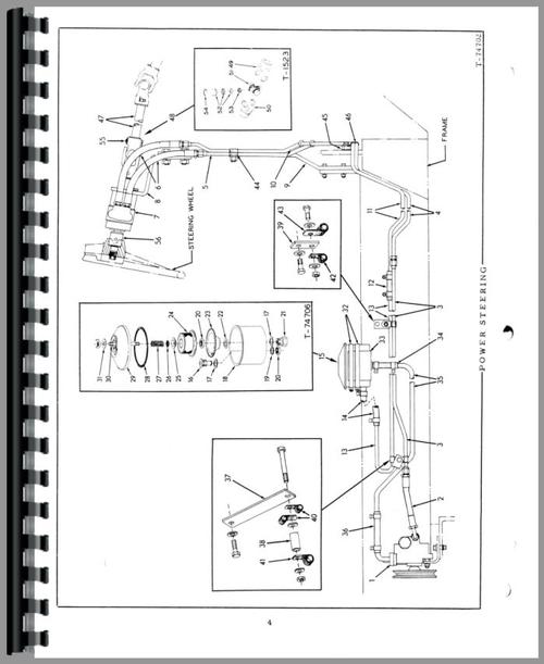 Parts Manual for Allis Chalmers D Motor Grader Sample Page From Manual