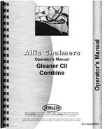Operators Manual for Allis Chalmers C1 Combine