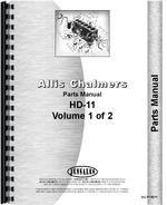 Parts Manual for Allis Chalmers HD11E Crawler