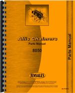 Parts Manual for Allis Chalmers 8050 Tractor