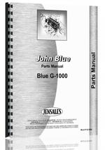 Parts Manual for John Blue  Tractor