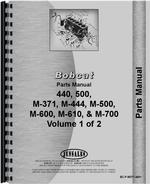 Parts Manual for Bobcat M-500 Skid Steer Loader