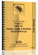 Parts Manual for Case 680C Tractor Loader Backhoe