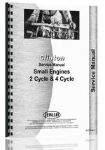 Service Manual for Clinton all 2 Cyl & 4 Cyl Engine
