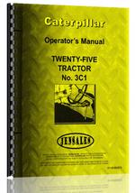 Operators Manual for Caterpillar 25 Crawler