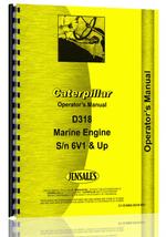 Operators Manual for Caterpillar D318 Engine