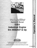 Operators Manual for Caterpillar D353 Engine