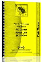 Parts Manual for Caterpillar 10 Grader