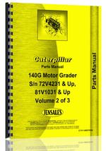 Parts Manual for Caterpillar 140G Grader