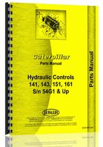 Parts Manual for Caterpillar 151 Hydraulic Control Attachment