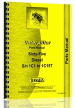 Parts Manual for Caterpillar 65 Crawler