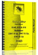 Parts Manual for Caterpillar 815 Bulldozer Attachment