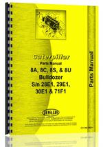 Parts Manual for Caterpillar D8&8S Attachment
