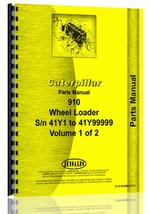 Parts Manual for Caterpillar 910 Wheel Loader