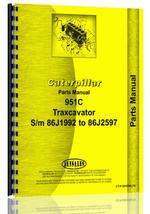 Parts Manual for Caterpillar 951C Traxcavator
