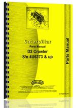Parts Manual for Caterpillar D2 Crawler