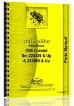 Parts Manual for Caterpillar D5B Crawler