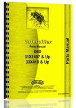 Parts Manual for Caterpillar D6D Crawler