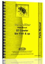 Parts Manual for Caterpillar D7 Crawler