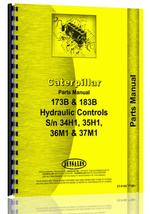 Parts Manual for Caterpillar 173B Hydraulic Control Attachment