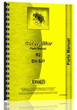 Parts Manual for Caterpillar R2 Crawler