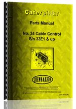 Parts Manual for Caterpillar 50 Crawler