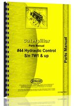 Parts Manual for Caterpillar D6 Crawler #44 Hydraulic Control Attachment
