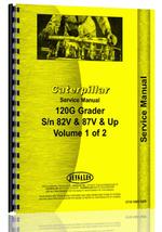 Service Manual for Caterpillar 120G Grader
