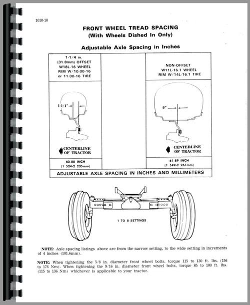 Service Manual for Case 1570 Tractor Sample Page From Manual