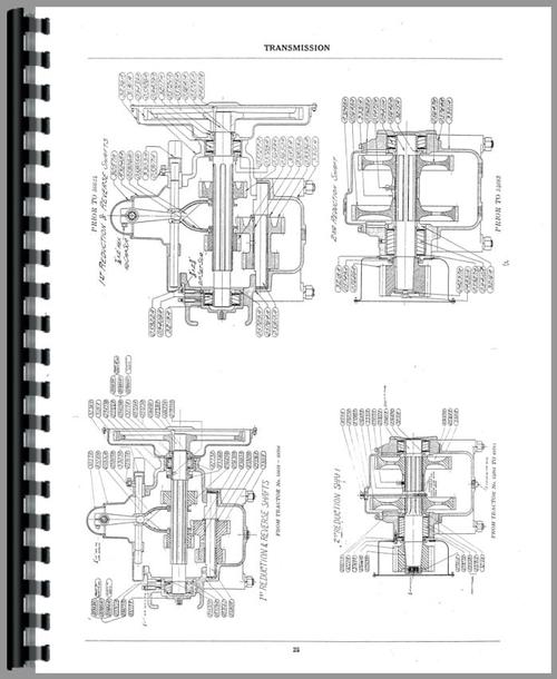 Parts Manual for Case 18-32 Tractor Sample Page From Manual