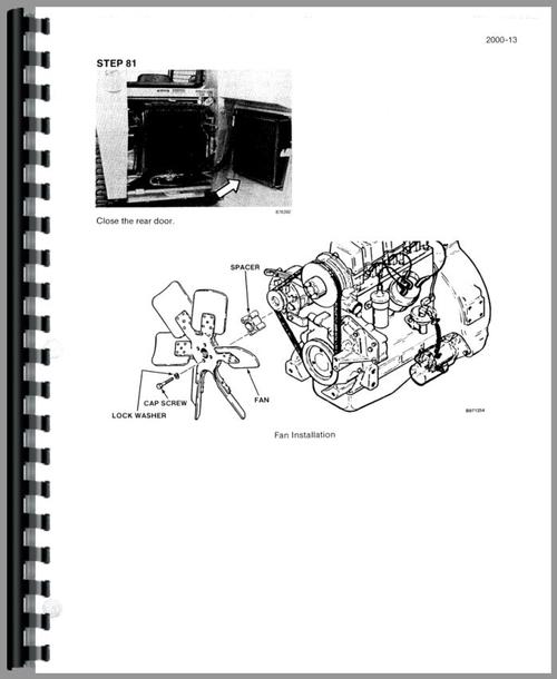 Service Manual for Case 1835C Uniloader Sample Page From Manual
