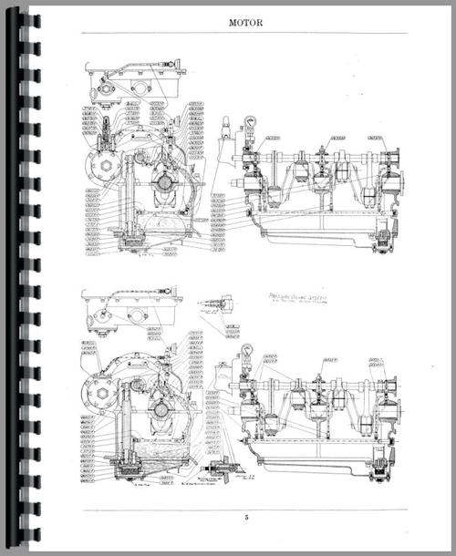 Parts Manual for Case 12-20 Tractor Sample Page From Manual