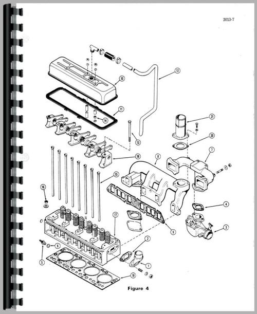 Service Manual for Case 26 Backhoe Attachment Sample Page From Manual