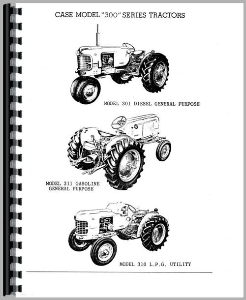 Parts Manual for Case 311 Tractor Sample Page From Manual