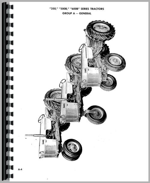 Service Manual for Case 350 Tractor Sample Page From Manual