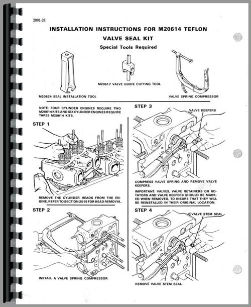 Service Manual for Case 35B Excavator Engine Sample Page From Manual