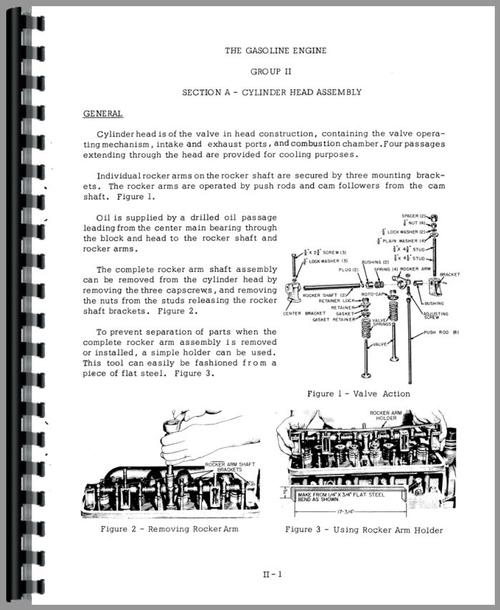 Service Manual for Case 420 Crawler Sample Page From Manual