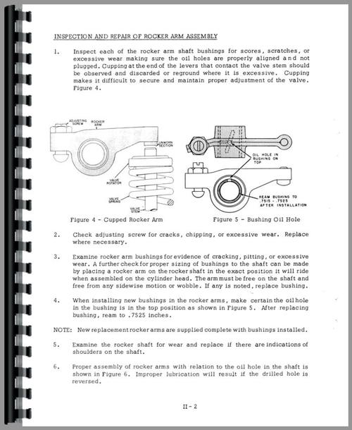 Service Manual for Case 420 Crawler Sample Page From Manual