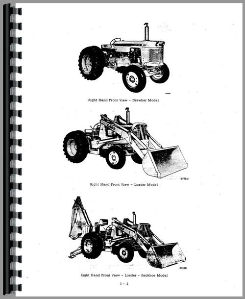 Service Manual for Case 420B Wheel Loader Sample Page From Manual