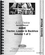 Service Manual for Case 480E Tractor Loader Backhoe